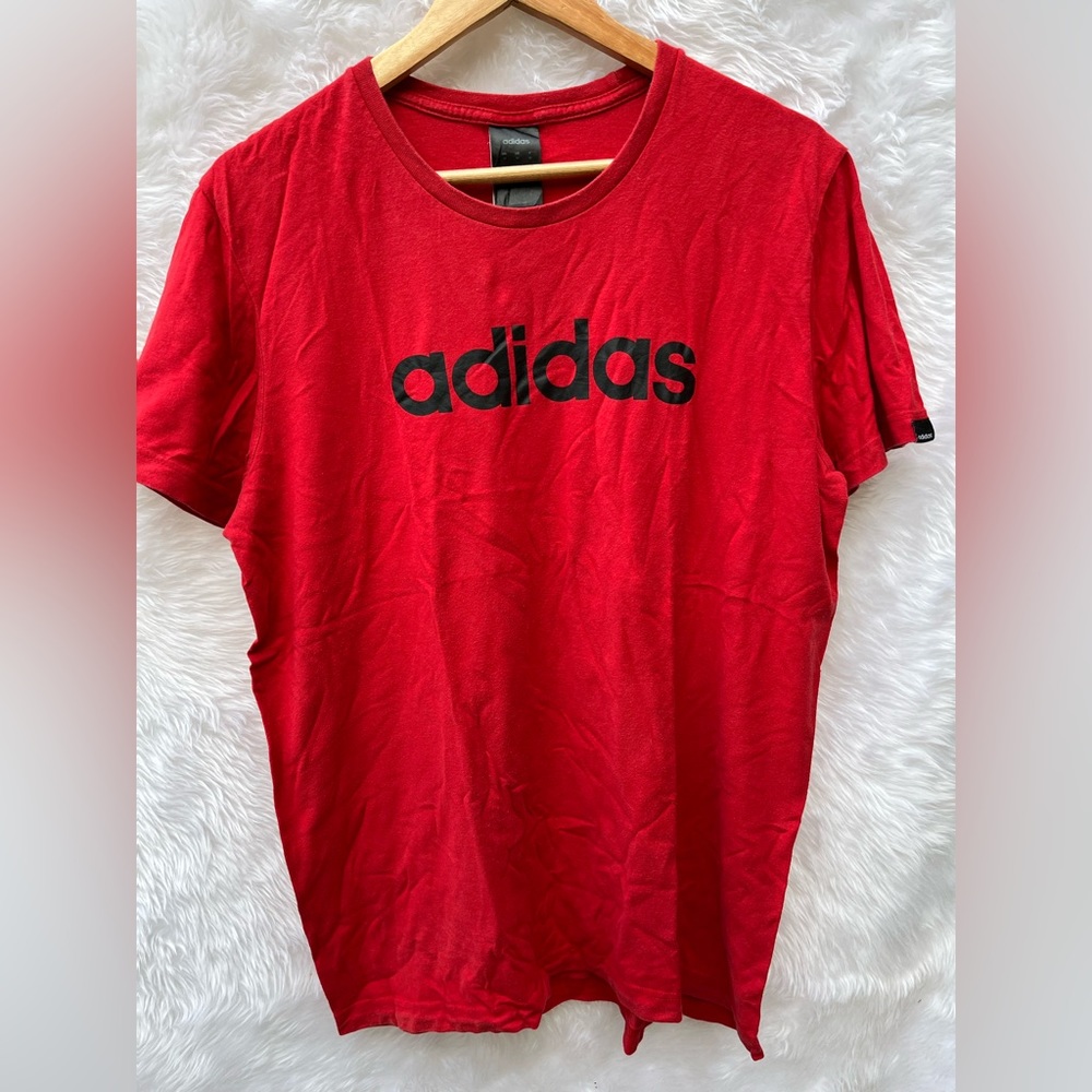 Adidas Red Tee - Picture 2 of 8
